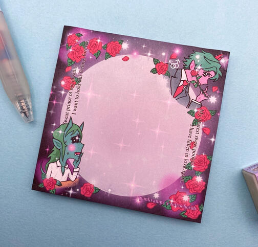 ORIGINAL STATIONARY COLLAB WITH @ RETROCHERUB