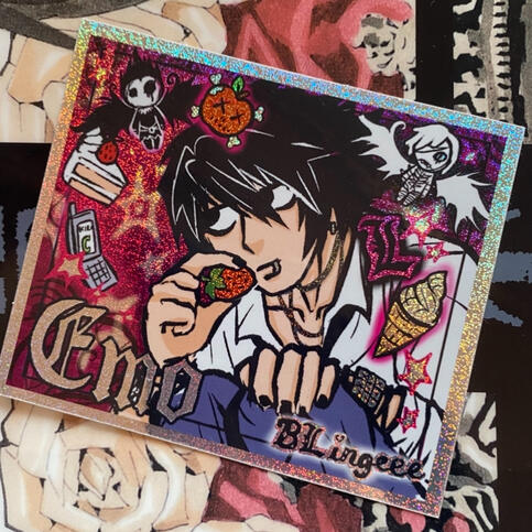 FAN ART HOLO STICKER