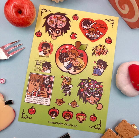 FAN ART STICKER SHEET